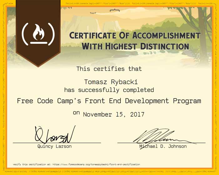 Portfolio free code camp